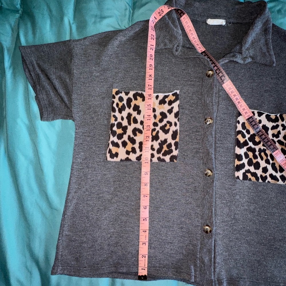 Oversized button front - Picture 4 of 6